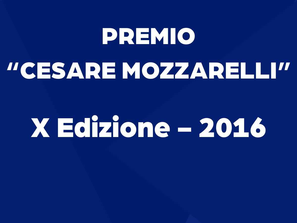 Premio Cesare Mozzarelli