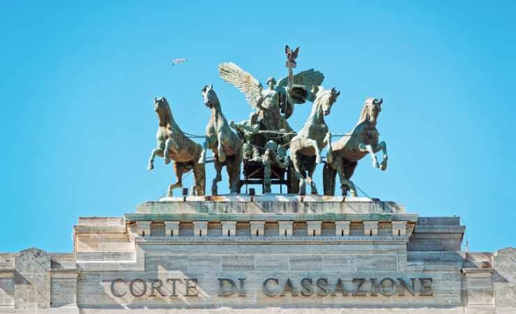 Esterno della Corte di Cassazione 