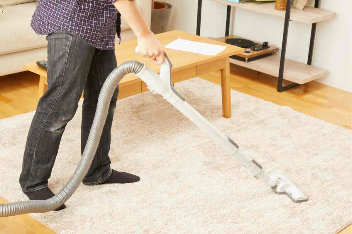 aspirare tappeto