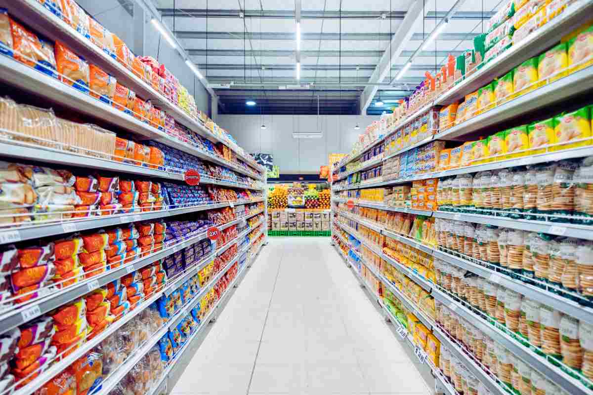 corsia del supermercato