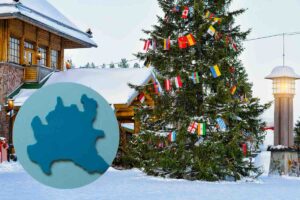 albero di natale, regione Lombardia