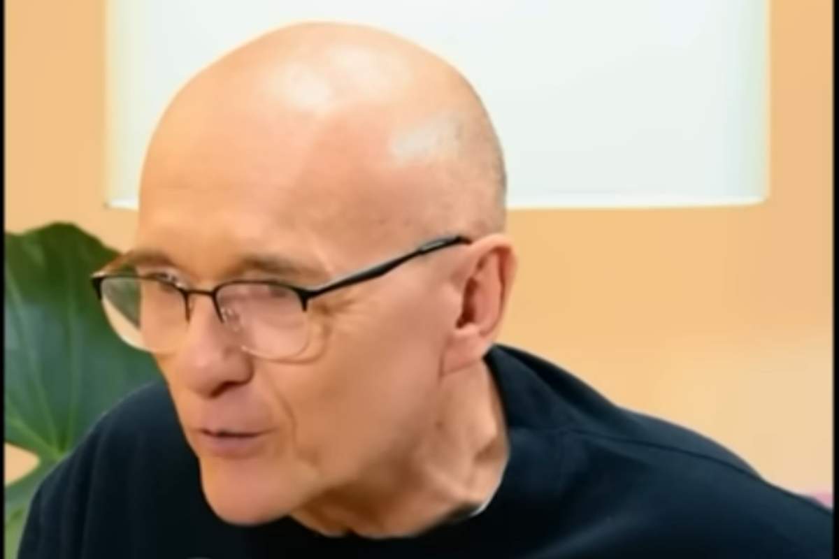 Alfonso Signorini in una sua trasmissione