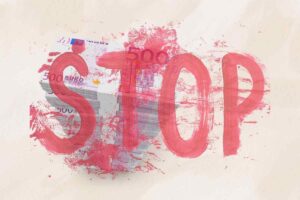 Banconote 500 euro e stop