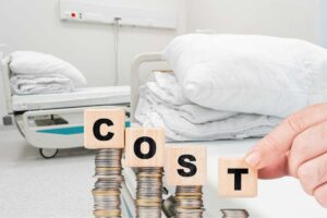 Cost, monete, letti ospedale